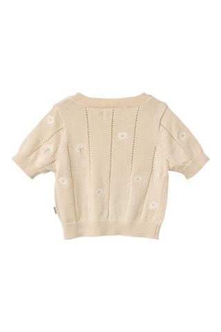 Top de algodón orgánico - Beige