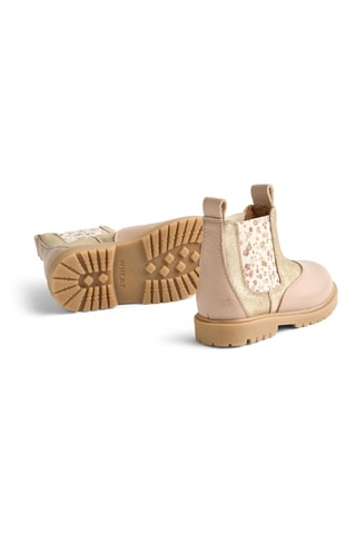 Botines Chelsea de piel - Rosa