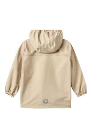 Impermeable con capucha - Beige