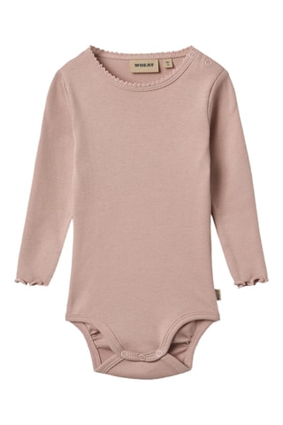 2 bodis regular fit de algodón orgánico - Rosa
