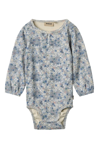 Body regular fit de algodón orgánico - Azul
