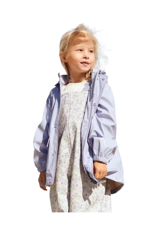 Impermeable con capucha - Violeta