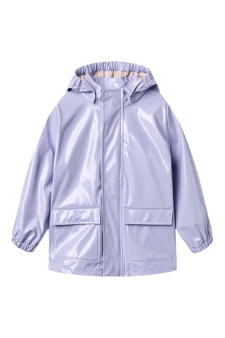 Impermeable con capucha - Violeta