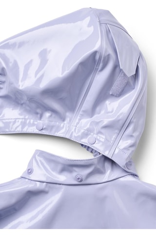 Impermeable con capucha - Violeta