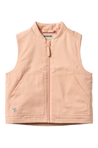 Chaleco relaxed fit de algodón orgánico - Rosa