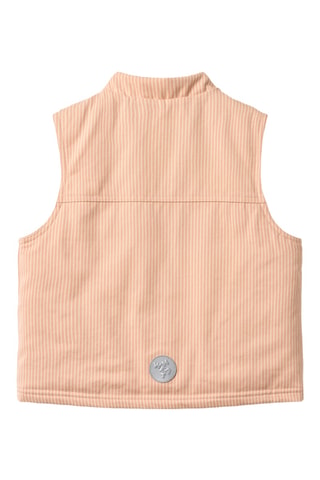 Chaleco relaxed fit de algodón orgánico - Rosa
