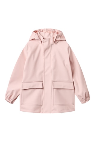 Impermeable con capucha - Rosa claro