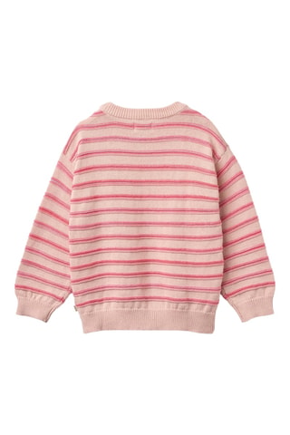 Jersey regular fit de algodón orgánico - Rosa