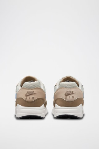 Nike Air Max 1 en cuir - Ciel et beige