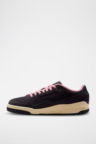 Jordan Flight Court en cuir - Noir