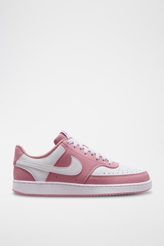 Court Vision Low Next Nature - Rose et blanc