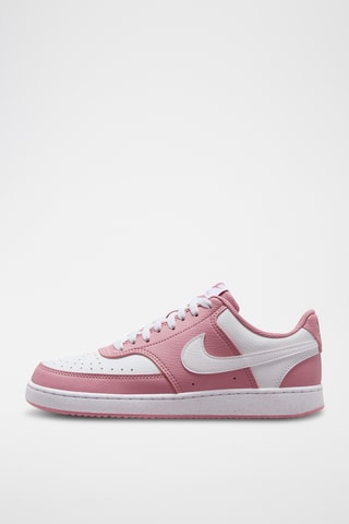 Court Vision Low Next Nature - Rose et blanc