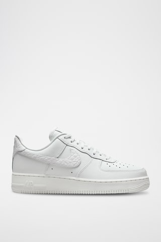 Air Force 1 '07 Low en cuir - Blanc