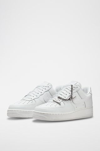 Air Force 1 '07 Low en cuir - Blanc