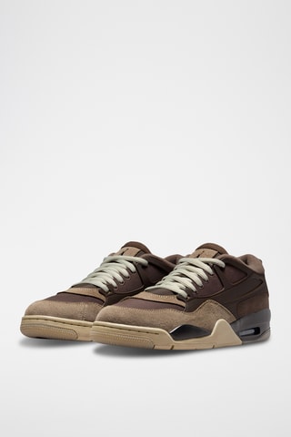 Air Jordan 4 RM en cuir - Marron