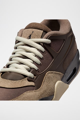 Air Jordan 4 RM en cuir - Marron