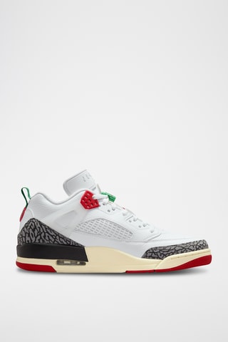 Jordan Spizike Low SE en cuir - Blanc