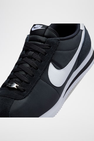 Cortez Textile en cuir - Noir