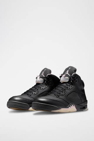 Air Jordan 5 en cuir - Noir