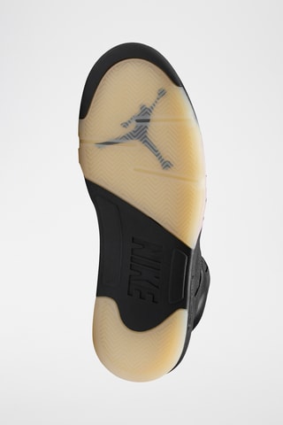 Air Jordan 5 en cuir - Noir