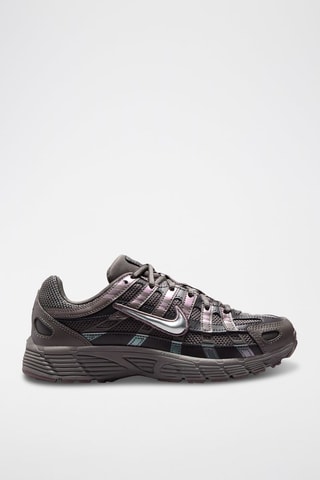 Nike P-6000 (GS) en cuir  - Argenté