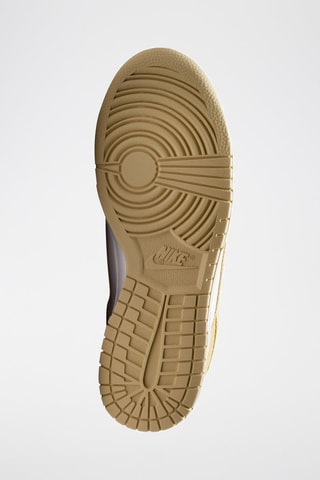 Nike Dunk Low en cuir - Jaune et blanc
