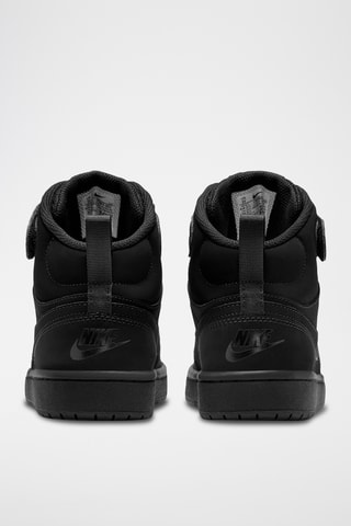 Nike Court Borough Mid 2 en nubuck - Noir