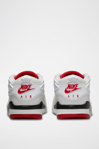 Air Jordan 4 Rm (Gs) en cuir - Blanc et noir
