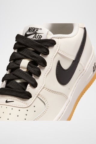Nike Air Force 1 LV8 en cuir - Marron clair et noir