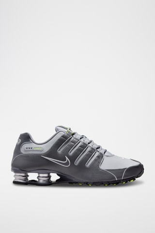 Nike Shox NZ en cuir - Gris foncé