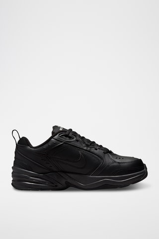 Leren Nike Air Monarch IV - Zwart