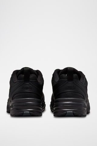 Leren Nike Air Monarch IV - Zwart