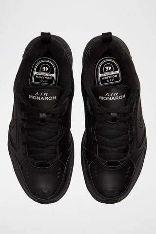 Leren Nike Air Monarch IV - Zwart