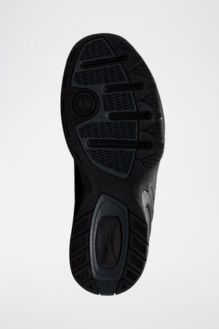 Leren Nike Air Monarch IV - Zwart