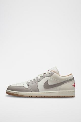 Air Jordan 1 Low en cuir - Blanc
