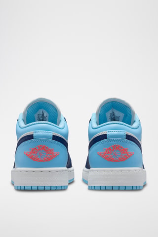 Air Jordan 1 Low en cuir - Bleu marine