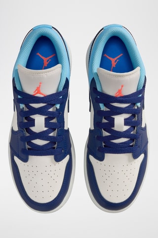 Air Jordan 1 Low en cuir - Bleu marine