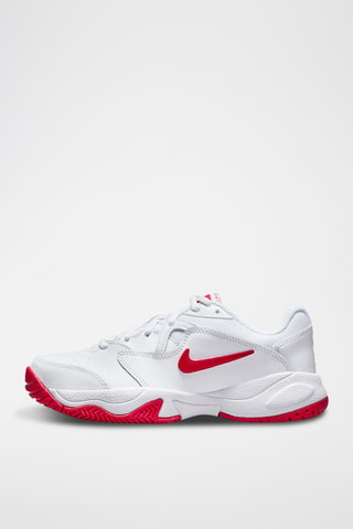 NikeCourt Jr. Lite 2 en cuir - Blanc