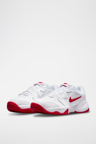 NikeCourt Jr. Lite 2 en cuir - Blanc