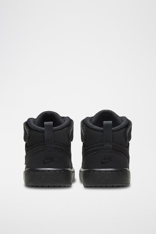 Nike Court Borough Mid 2 en cuir - Noir