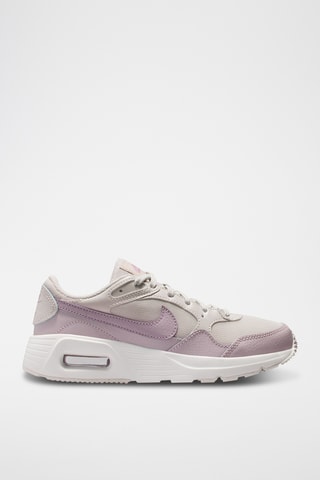 Nike Air Max SC en cuir - Beige et violet