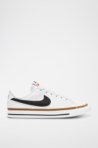 Nike Court Legacy en cuir - Blanc et noir