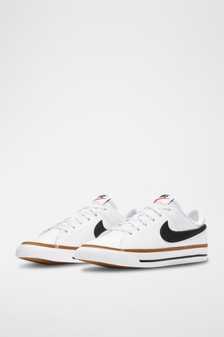 Nike Court Legacy en cuir - Blanc et noir