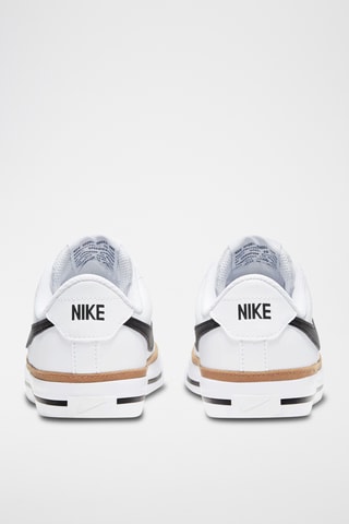 Nike Court Legacy en cuir - Blanc et noir