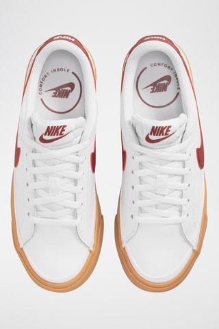 Nike Court Legacy en cuir - Blanc