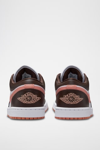 Air Jordan 1 Low en nubuck - Noir et blanc