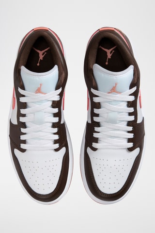 Air Jordan 1 Low en nubuck - Noir et blanc