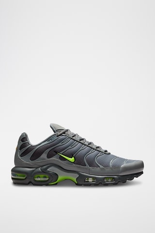 Nike Air Max Plus - Gris foncé et vert fluo