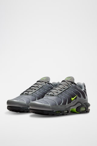 Nike Air Max Plus - Gris foncé et vert fluo