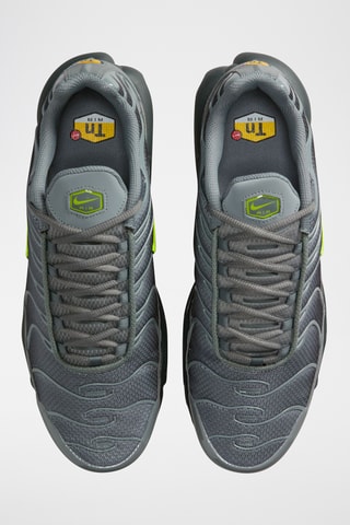Nike Air Max Plus - Gris foncé et vert fluo